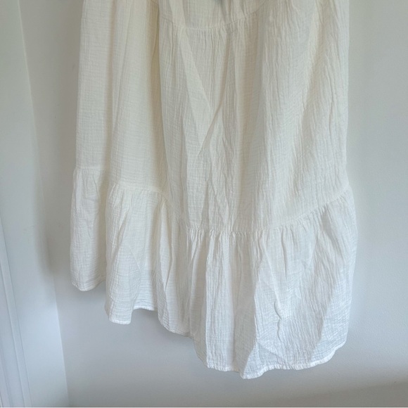 (SOLD) RAILS Valentina Tiered Dress Gauzy Cotton White Size XL - Picture 6 of 15